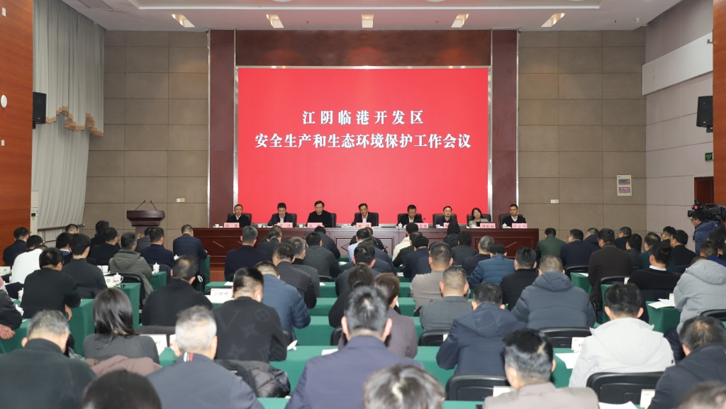 临港开发区召开安全生产和生态环境保护工作会议